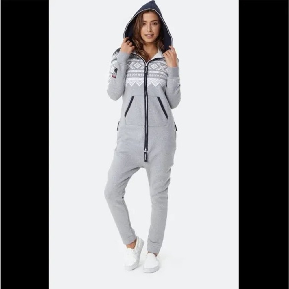 Onepiece Marius Onesie 2.0 Grey Mel